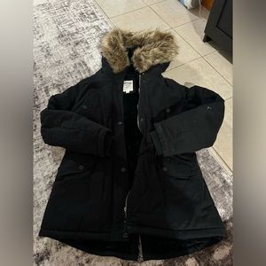 Garage fur lined parka